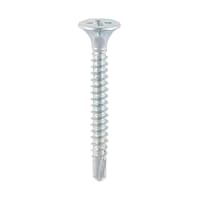 TIMco Self Drill Drywall Screws 3.5 Gauge 42mm Bright Zinc Plated Box of 1000