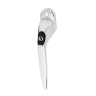 Trojan Locking Tilt & Turn Handle Chrome/Black Button 40mm Spindle