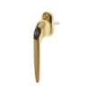 Locking Tilt & Turn Handle Gold/Black Button 40mm Spindle