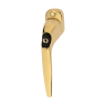Locking Tilt Safe & Turn Handle Gold/Blk Button 40mm Spindle