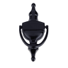 Trojan Contract Victorian Urn Style Door Knocker Black