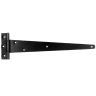 A Perry No.121A Light Tee Hinge 250mm Black