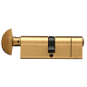 UAP Hi-Security 40/40 Anti-Snap Euro Double Cylinder Lock Brass