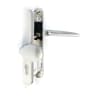 Trojan Sparta Euro uPVC Offset Lever Pad 210mm with Fixings Silver