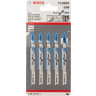 Bosch Jigsaw Blades 92mm L Blue Pack of 5