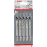 Bosch Jigsaw Blades 117mm Length Pack of 5