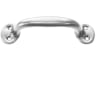 A Perry No.1928 Tubular Steel Handles 180mm Zinc Plated