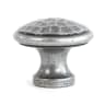 From The Anvil Pewter Hammered Cabinet Knob - Medium