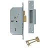 Union 3K70 5 Detainer Mortice Sashlock Left Handed 73mm Satin Chrome