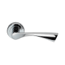 Serozzetta Breeze Lever on Round Rose Polished Chrome