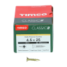 TIMco Classic Multi-Purpose Double Countersunk Screws 4.5 Gauge 25mm Box of 200