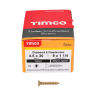 TIMco Solo Woodscrews 4.5 Gauge 30mm Zinc Yellow Passivated Box of 200