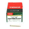 TIMco Classic Multi-Purpose Double Countersunk Screws 4.5 Gauge 60mm Box of 200