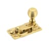 From the Anvil Beehive Sash Hook Fastener Polished Brass