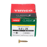 TIMco Classic Multi-Purpose Double Countersunk Screws 5 Gauge 25mm L Box of 200