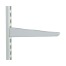 Sapphire Twin Slot Shelving Bracket 220mm White