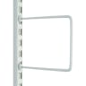 Blue Diamond Flexible Bookends 200mm W White Pack of 2