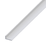 Rothley Anodised Aluminium Unequal Sided Angle Bar 1m x 35 x 20 x 2mm