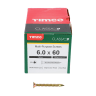 TIMCO Classic Multi-Purpose Double Countersunk Screws 6 Gauge 60mm L Box of 200