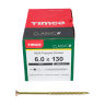 TIMCO Classic Multi Purpose Screw 130 x 6mm (L x Diameter) Box of 200