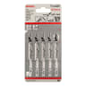 Bosch Jigsaw Blades 100mm Length Blue Pack of 5