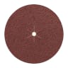 Bosch Sanding Discs 40 Grit 125mm Diameter Brown Pack of 5
