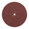 Bosch Sanding Discs 40 Grit 125mm Diameter Brown Pack of 5