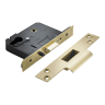 Briton 5250.57.S.SS Dual Profile Cylinder Nightlatch Polished Brass