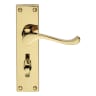 Carlisle Brass Victorian Scroll Bathroom Contract Lever Polished Brass
