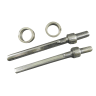 Eurospec Back To Back Fixing Pack for Pull Handles Satin Stainless Steel