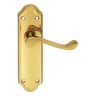 Carlisle Brass Ashtead Lever on Backplate Polished Brass