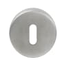 Eurospec Standard Lock Escutcheon 52 x 8mm Satin Stainless Steel