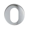 Eurospec Oval Profile Escutcheon 52mm Satin Stainless Steel