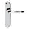 Manital Lilla Lever On Latch Backplate 185 x 40 x 11mm Pack of 2