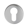 Eurospec Euro Profile Escutcheon 52mm Satin Anodised Aluminium