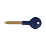 Eurospec Door Security Bolt Key 35mm Blue