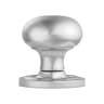 Carlisle Brass Concealed Fix Mushroom Mortice Knob Satin Chrome