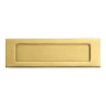 Carlisle Brass Plain Letter Plate 257 x 80mm Polished Brass