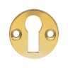 Carlisle Brass Victorian Keyhole Escutcheon 32 x 3mm Polished Brass