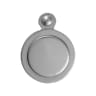 Carlisle Brass Victorian Covered Keyhole Escutcheon Polished Chrome