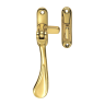 Carlisle Brass Victorian Reversible Casement Fastener Polished Brass