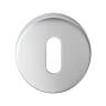 Serozzetta Escutcheon Standard Profile Satin Chrome