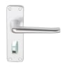 Hoppe Sprung Bathroom Lever 154mm Satin Anodised Aluminium