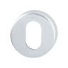 Hoppe Oval Profile Escutcheon Satin Anodised Aluminium 42KS