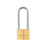 ABUS 65 Series Long Shackle Carded Brass Padlock 103 x 40 x 15mm