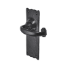 Old Hill Iron No.4000 Burford Suite Lever Latch Handle 158 x 55mm Black Antique 