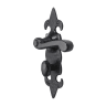 Old Hill Iron No.4013 Fulbrook Suite Lever Handle 210 x 57mm Black Antique 