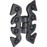 Old Hill Ironworks No.4500 Snake Cabinet Hinge 70 x 45mm Black Antique