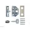 ERA Window Locking Catch With Standard Key 48 x 32 x 17mm Satin