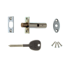 ERA Mortice Door Security Bolt 60mm Satin Chrome